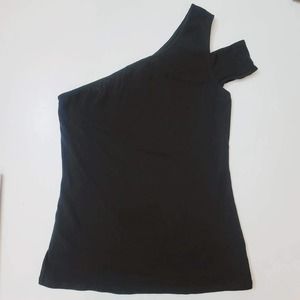 Cold Shoulder Asymmetrical Top - Express S